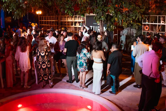 Celebración posterior a la pasarela de Runway Project