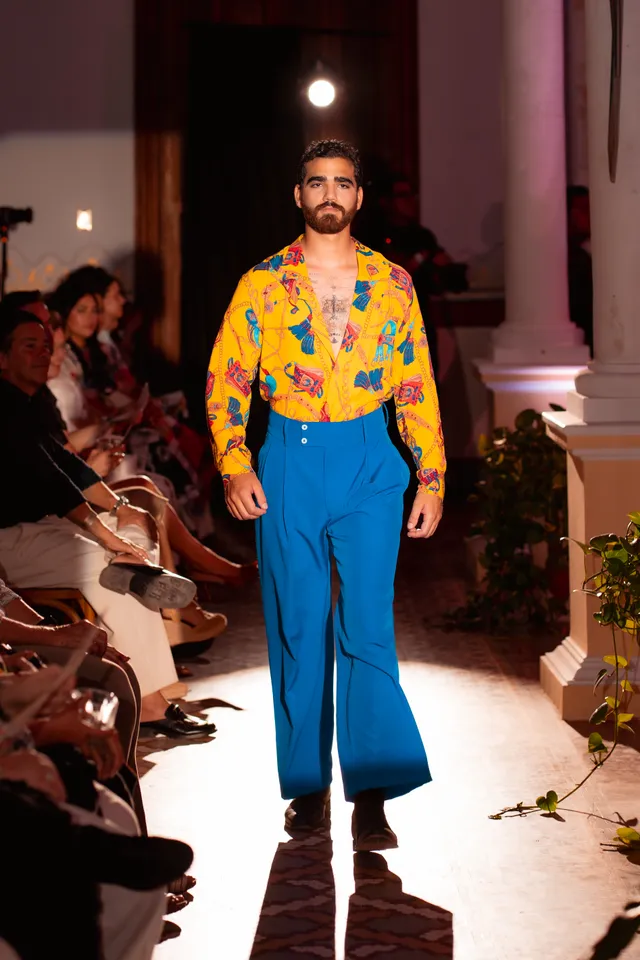 Escena de la noche de Runway Project en Casona Cicero